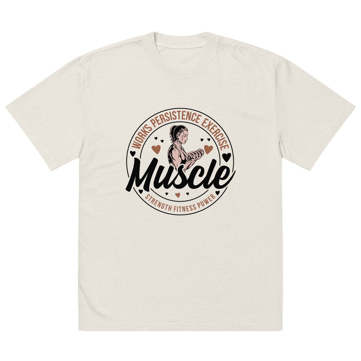 Muscle & Motivation - Fuel Your Workouts with our Strength & Style Tee - - T-shirts