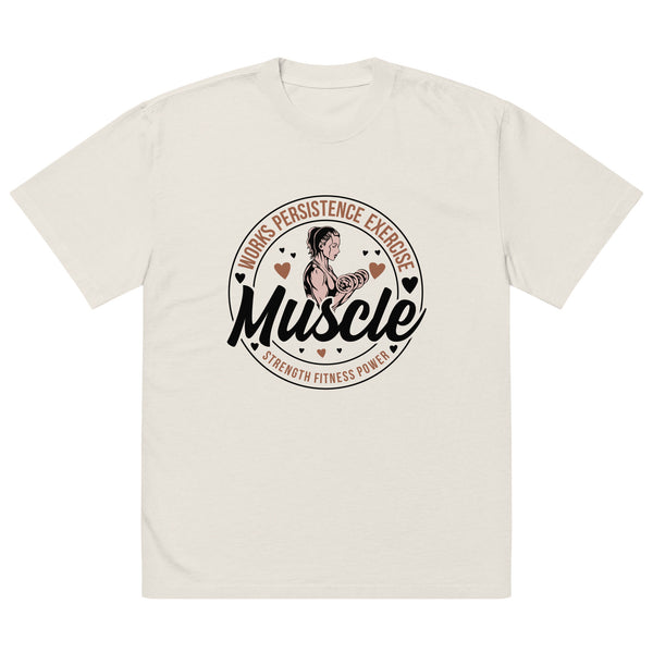 Muscle & Motivation - Fuel Your Workouts with our Strength & Style Tee - - T-shirts