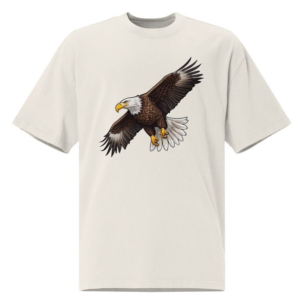 Freedom in Flight - Stunning Eagle Portrait Tee - - T-shirts