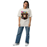 Happy Chimp - Celebratory T-Shirt - Faded Bone - T-shirts