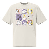 Playful Kittens - Floral Fantasy Tee - - T-shirts