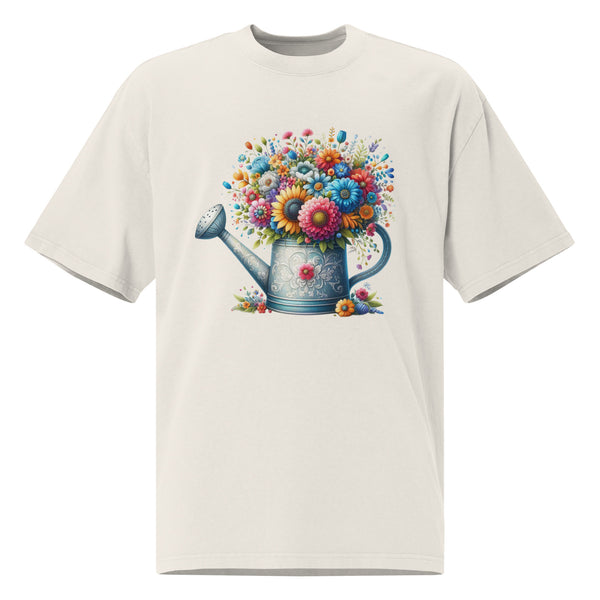 Garden Delight - Flower-Filled Watering Can - - T-shirts