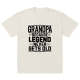 Grandpa: The Legend, The Legacy – A Tribute Tee - Faded Bone - T-Shirt