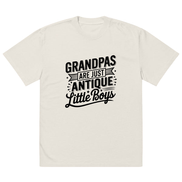 Grandpa: The Man, The Myth, The Legend – Timeless Tee - Faded Bone - T-Shirt