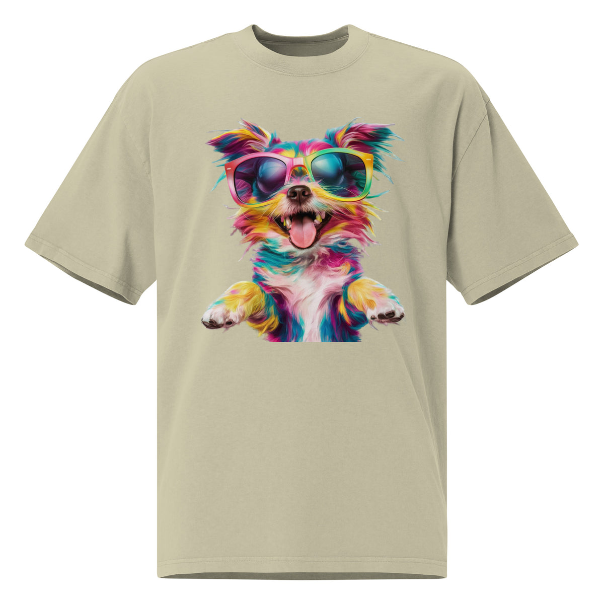 Pawsome Shades - Playful Pup Design - - T-shirts