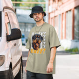 Guardian Play - Rottweiler Ruff! Design - Faded Eucalyptus - T-shirts