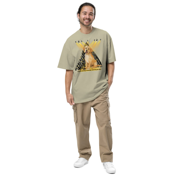 Sing & Bark - Golden Performance Tee - Faded Eucalyptus - T-shirts