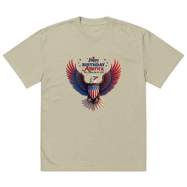 1776 Spirit Shirt – Red, White & You - Faded Eucalyptus - T-Shirt