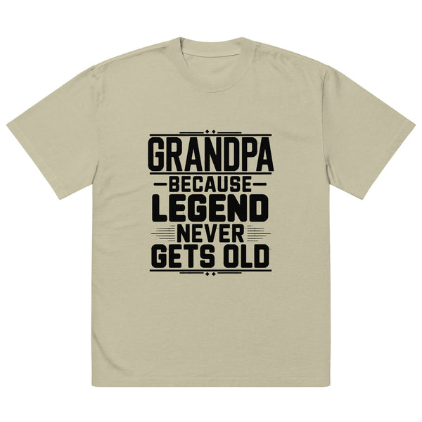 Grandpa: The Legend, The Legacy – A Tribute Tee - Faded Eucalyptus - T-Shirt