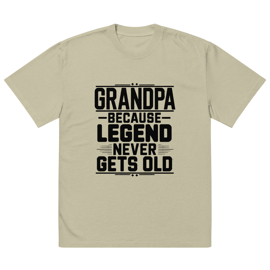 Grandpa: The Legend, The Legacy – A Tribute Tee - Faded Eucalyptus - T-Shirt