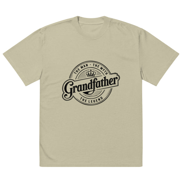 Grandpa: The Man, The Myth, The Legend – Classic Vintage Tee - Faded Eucalyptus - T-Shirt