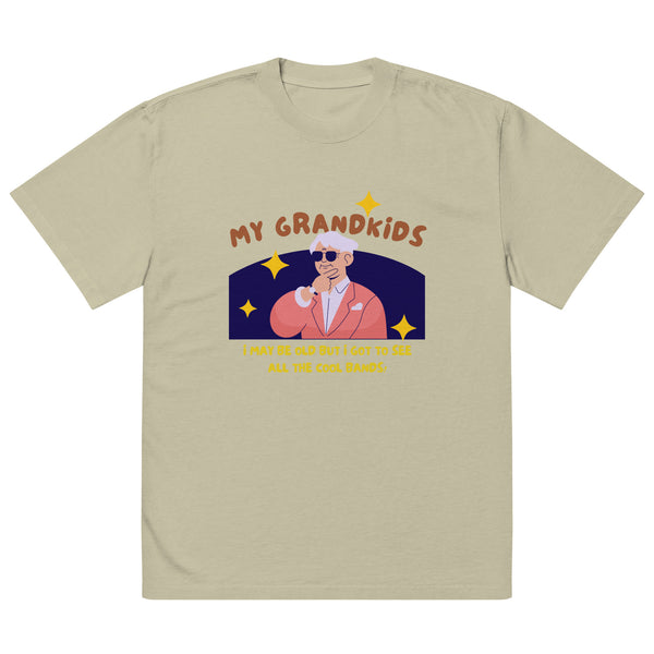 Grandpa’s Rock & Roll Era – Vintage Cool Tee - Faded Eucalyptus - T-Shirt