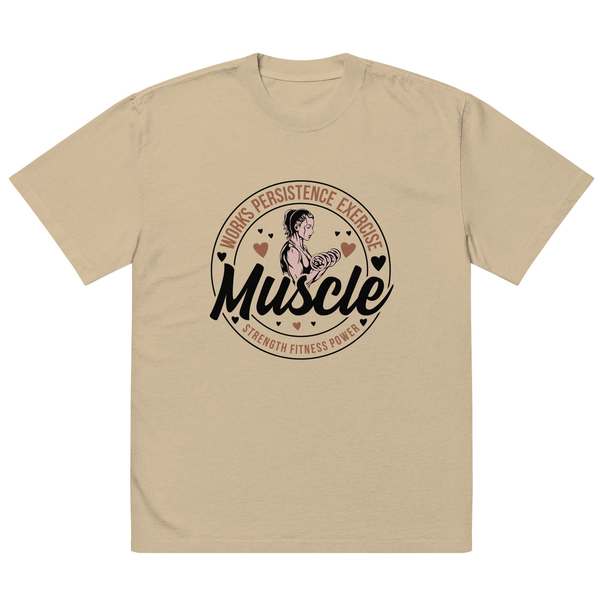 Muscle & Motivation - Fuel Your Workouts with our Strength & Style Tee - - T-shirts