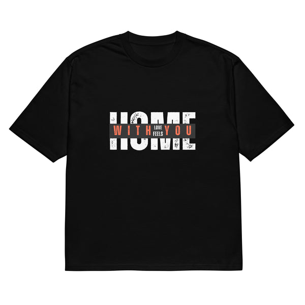 Oversized Home-Love T-Shirt for Partners - - T-Shirts