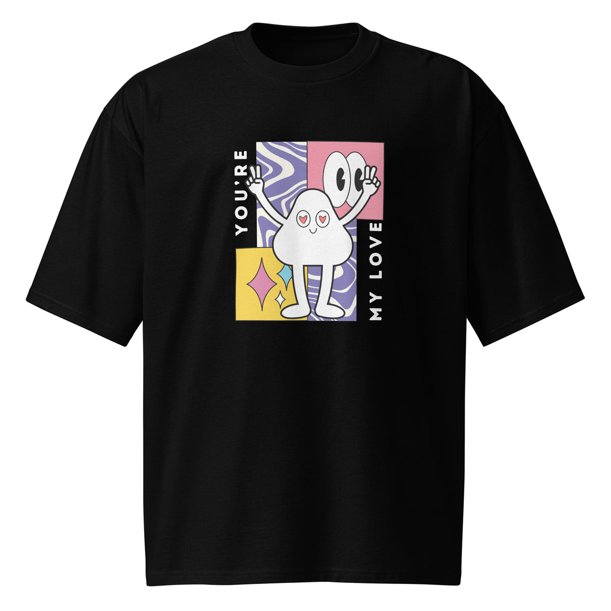Oversized You’re My Love Tee for Her - 2XL - T-Shirts