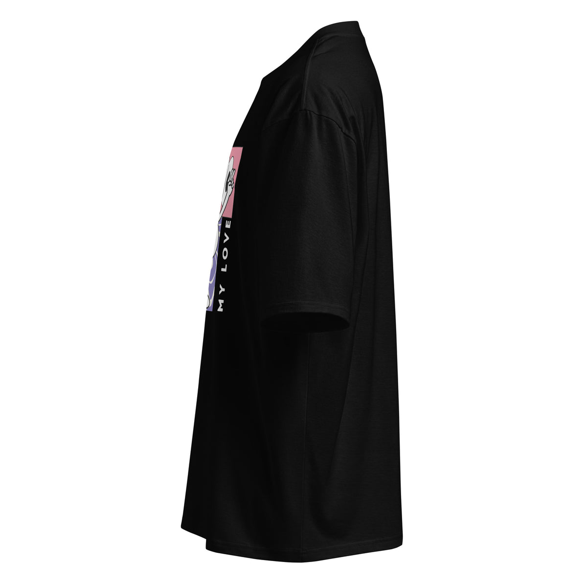 Oversized You’re My Love Tee for Her - - T-Shirts