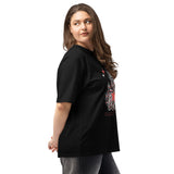 Romantic Bold Print – Oversized Heavyweight Love Tee - - T-Shirts