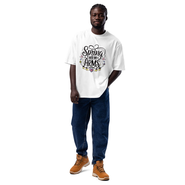 Heavyweight Streetwear Tee – Spring Into My Arms - 2XL - T-Shirts