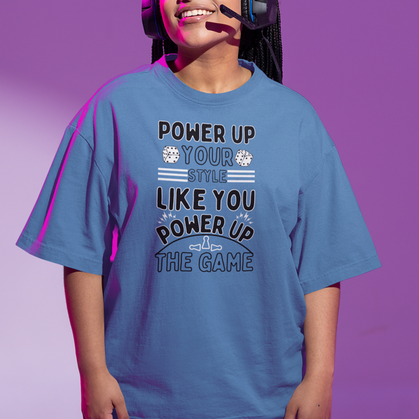 Bold Gaming Vibes - Power Up in Style - - T-Shirts