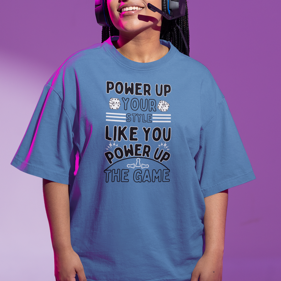 Bold Gaming Vibes - Crewneck T-Shirt by Comfort Colors - - T-Shirts