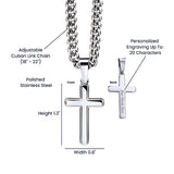 Christmas Faith – Cross Necklace for Husband - - Necklaces