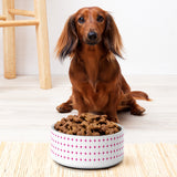 Warm Whispers - Chocolate Cashmere Pet Bowl - 32 oz -