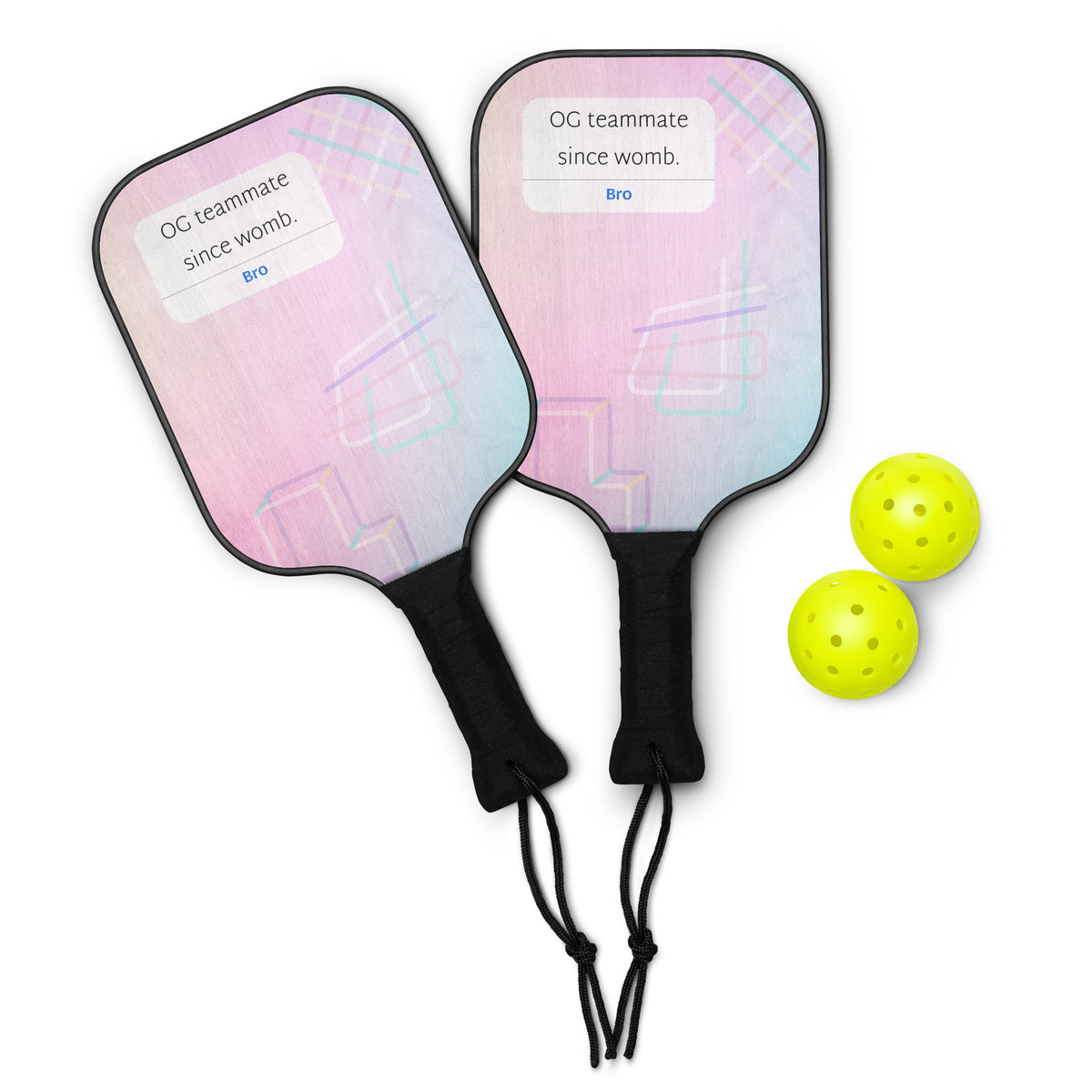 From Day One – Paddle Gift for Brother - Default Title - Paddle Set