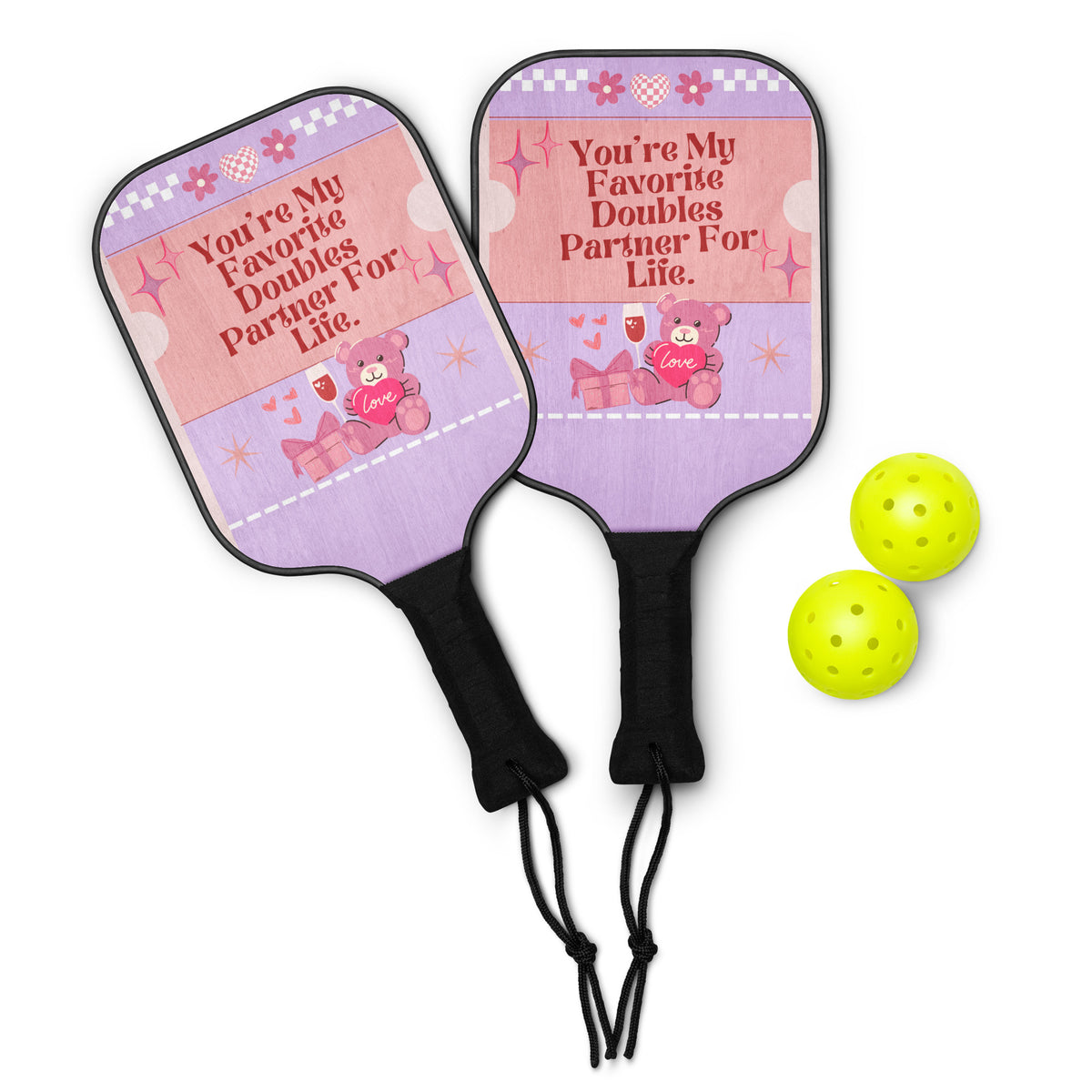 Love Match – Pickleball Paddle Set for Couples - Default Title - Paddle Set