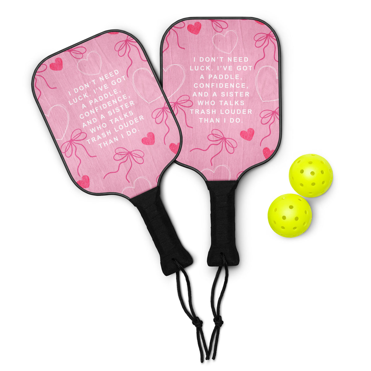 Trash Talk & Tactics – Sister Paddle Gift Set - Default Title - Paddle Set