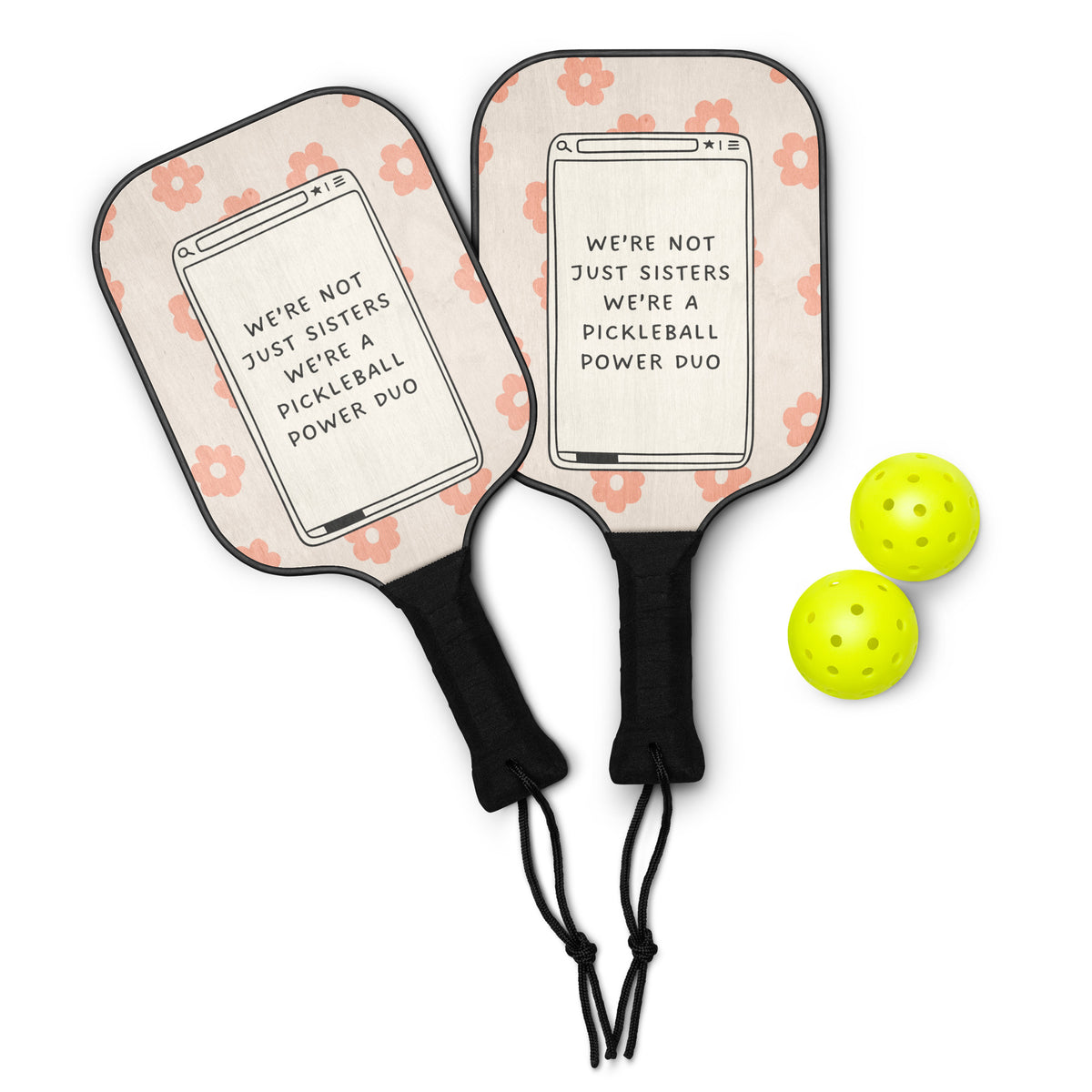 Sister Synergy – Paddle Set for Pickleball Queens - Default Title - Paddle Set