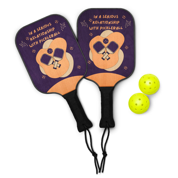 In Love With the Game – Paddle Set Gift - Default Title - Paddle Set