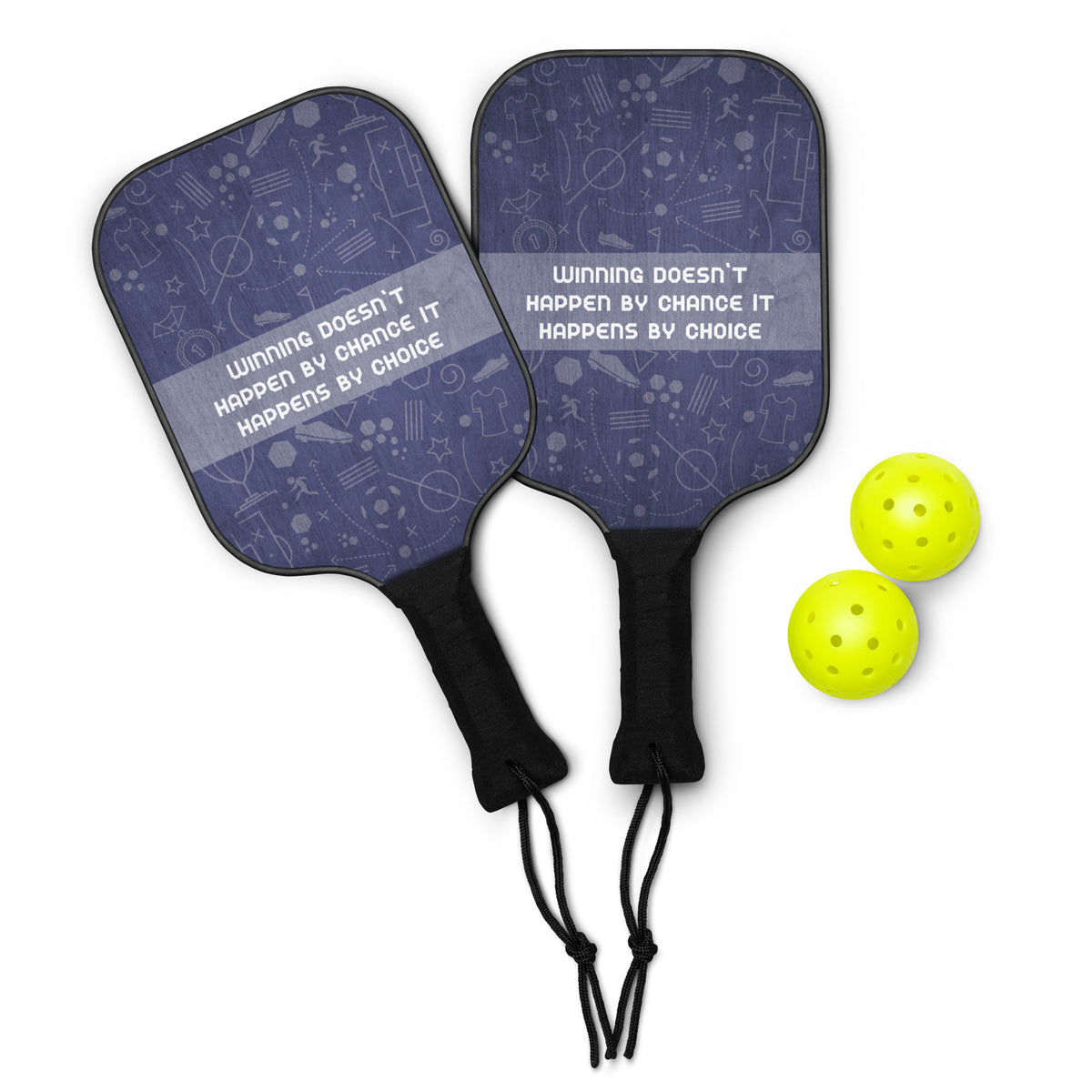 Pickleball Paddle Set – For Winners by Choice - Default Title - Paddle Set
