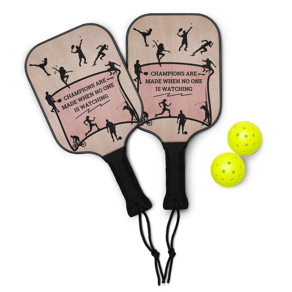 Pickleball Paddle Set – For the True Champion - Default Title - Paddle Set