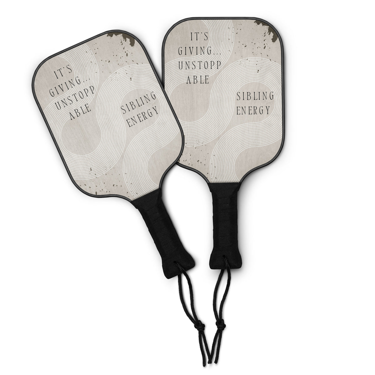 Unstoppable Sibling Gift – Pickleball Paddle Set - - Paddle Set