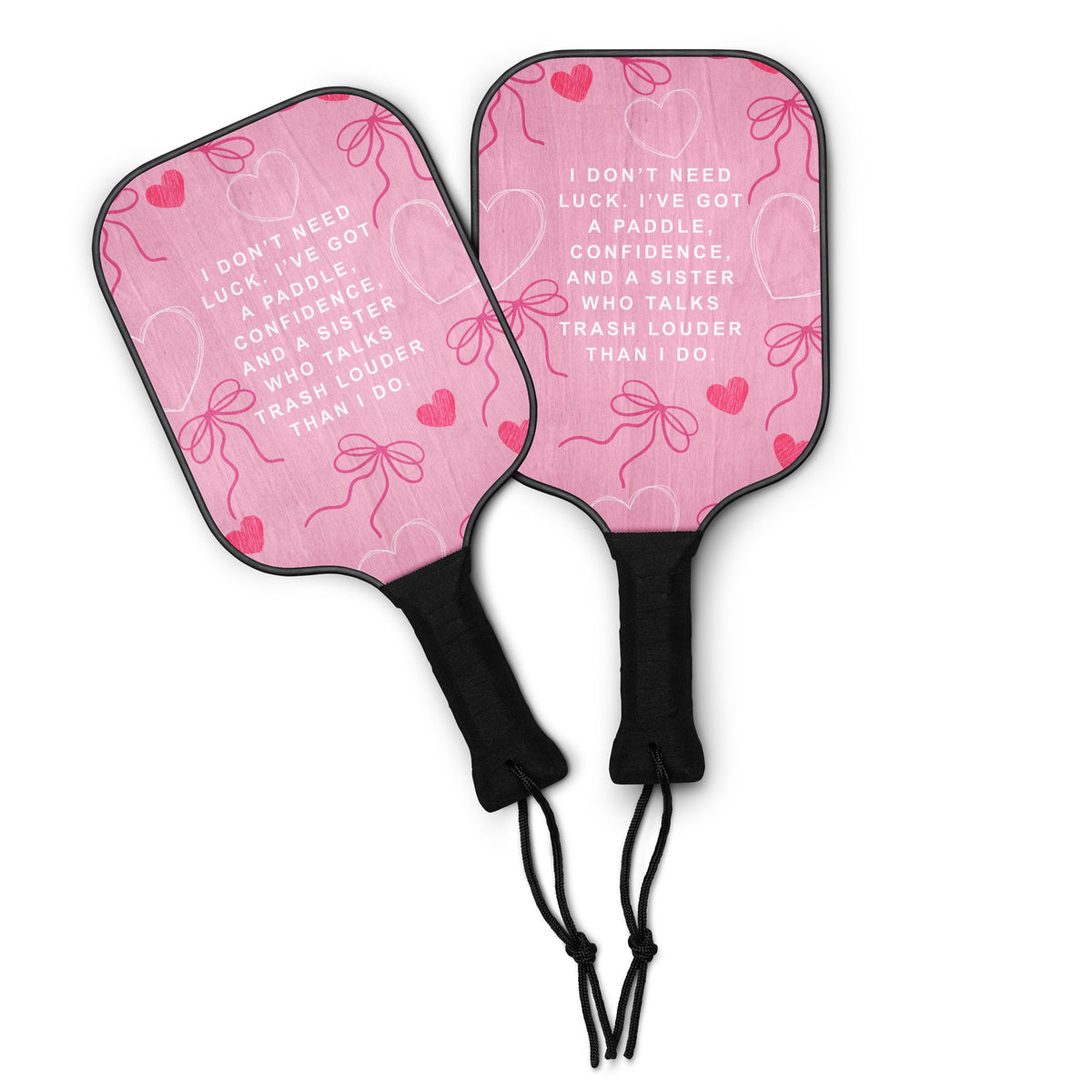 Trash Talk & Tactics – Sister Paddle Gift Set - - Paddle Set