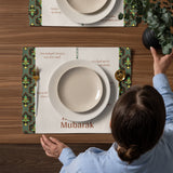 Gift Kindness – Islamic Floral Table Décor by Giftomory - - Placement Set