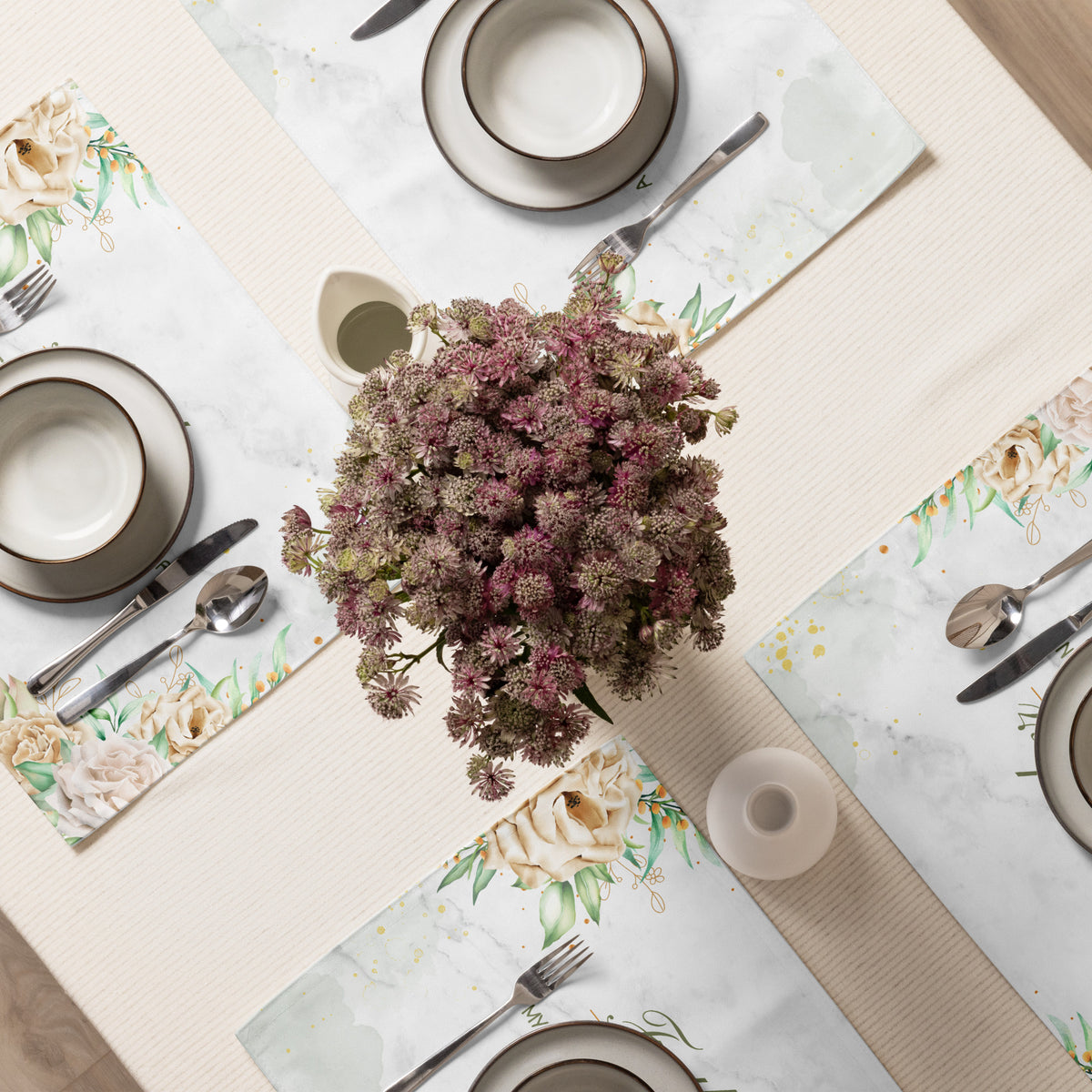 Gift Mom Love – Elegant Table Decor by Giftomory - - Placement Set
