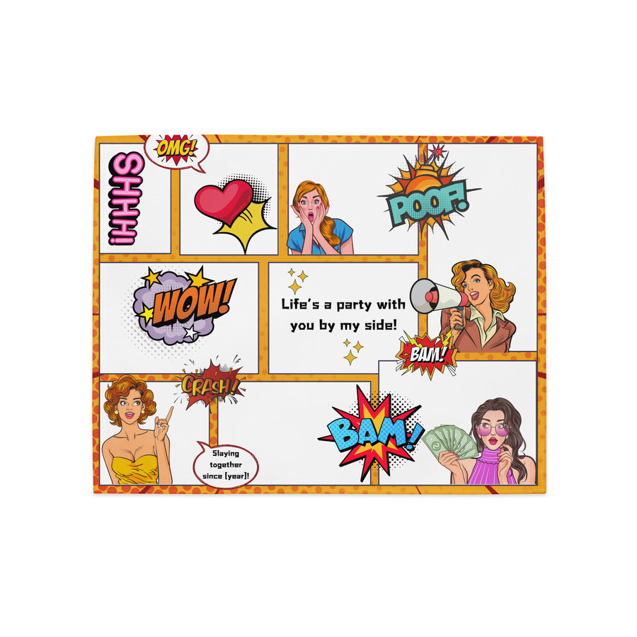 Slay Together – Friendship Placemat Set by Giftomory - - Placement Set