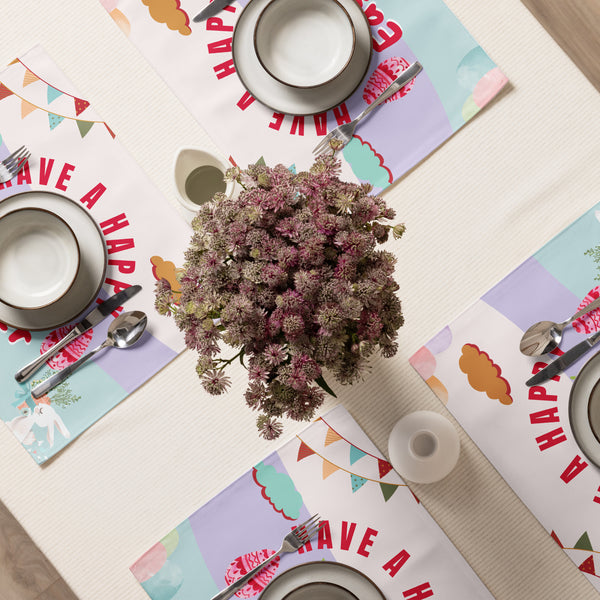 Gift Holiday Cheer – Happy Easter Placemat Set - - Placement Set