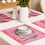 Forever Mine – Valentine’s Placemats Gift Set - - Placement Set