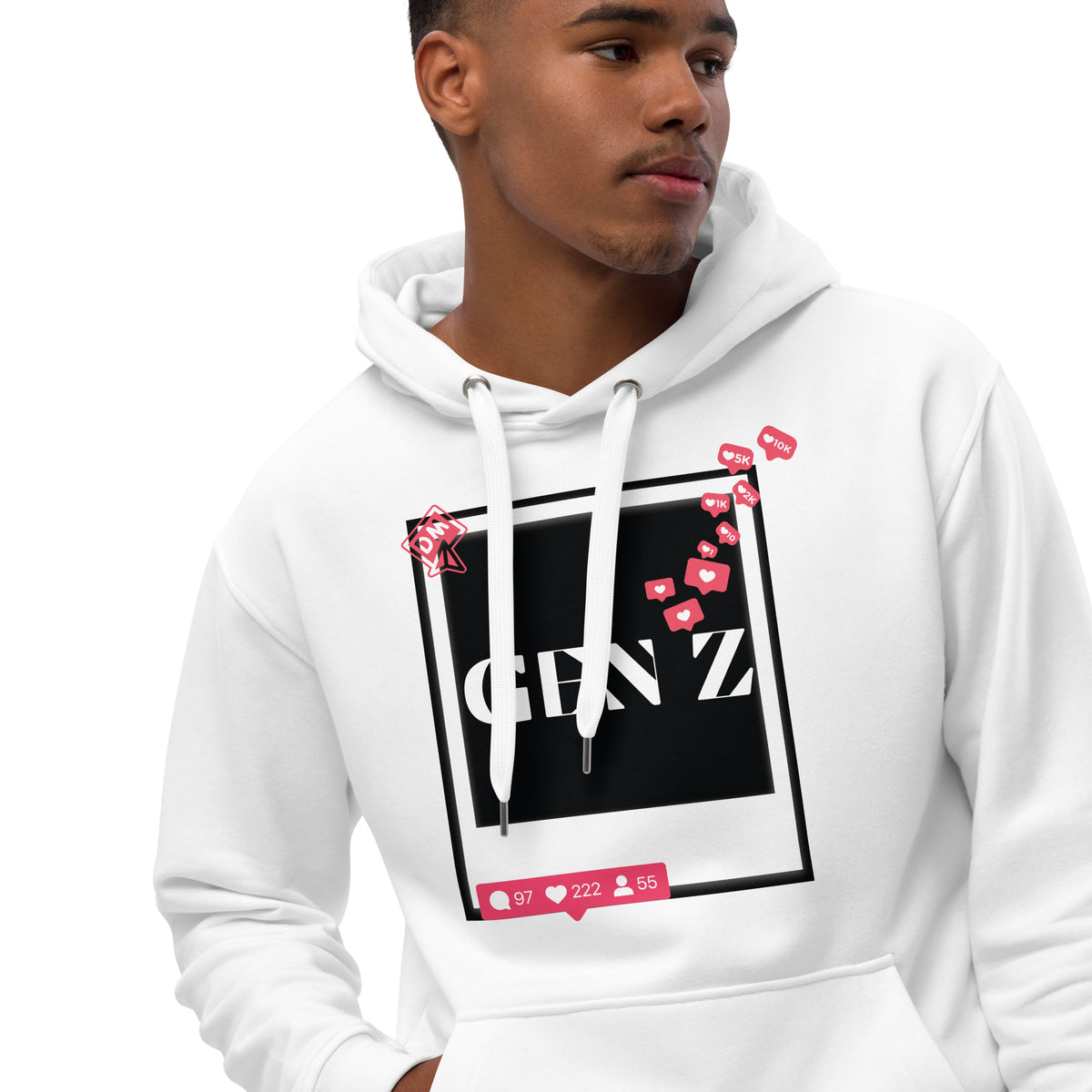 Likes, Follows, and Style - The Gen Z Edition Hoodie - - Hoodies