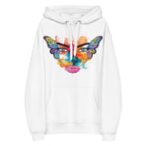 Ethereal Beauty - A Dance of Colors and Memories - White - Hoodies