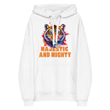 Majestic and Mighty - Bold Tiger Design Hoodie - - Hoodies