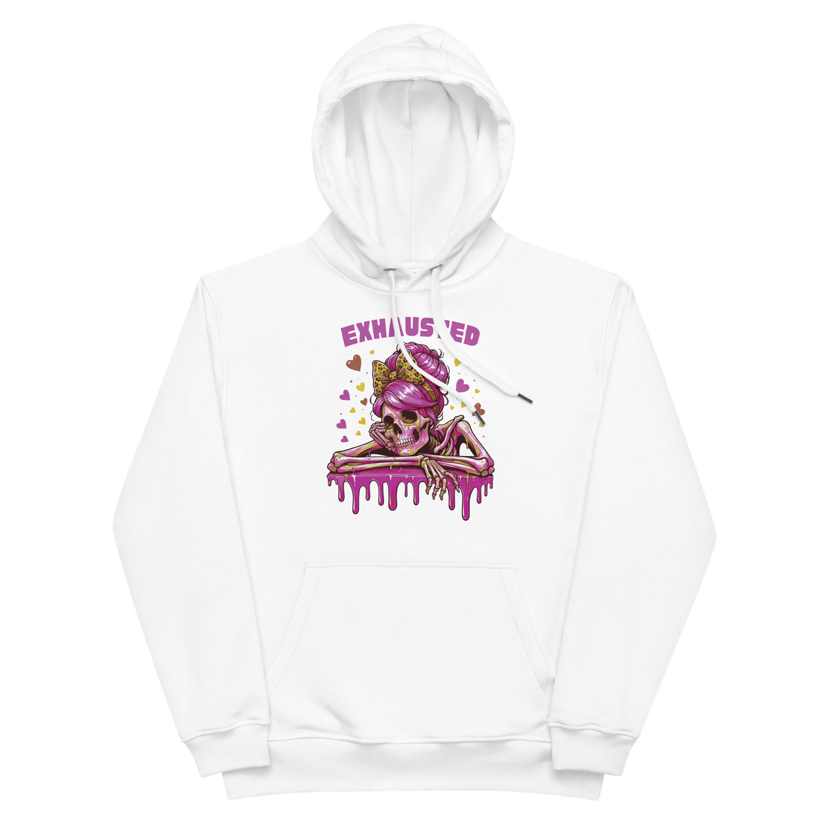 Skeleton Chic - Embrace Your Inner Exhaustion - - Hoodies