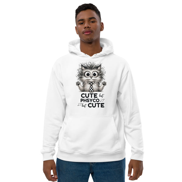 Feline Frenzy - Cute Meets Crazy - - Hoodies