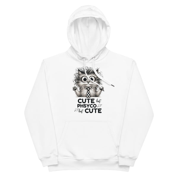 Feline Frenzy - Cute Meets Crazy - - Hoodies