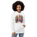 Take Flight - Bold Parrot Design for Dreamers - White - Hoodies