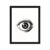 Visionary Moments - Framed Eye Art - Black 11″×14″ - Framed Posters