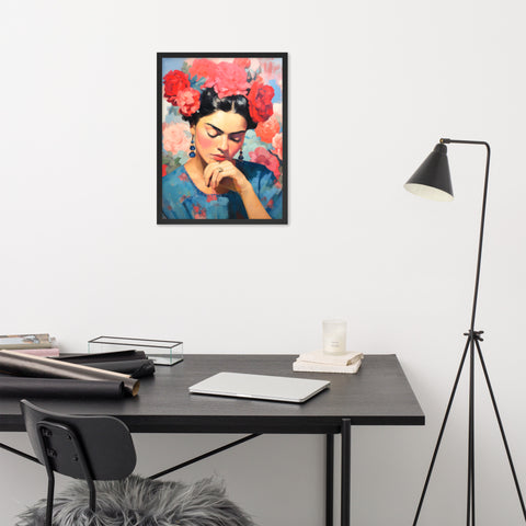 Image of Serene Beauty - Enchanted Floral Poster