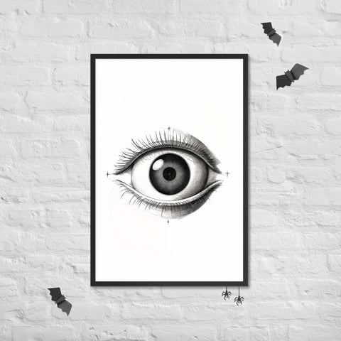 Visionary Moments - Framed Eye Art